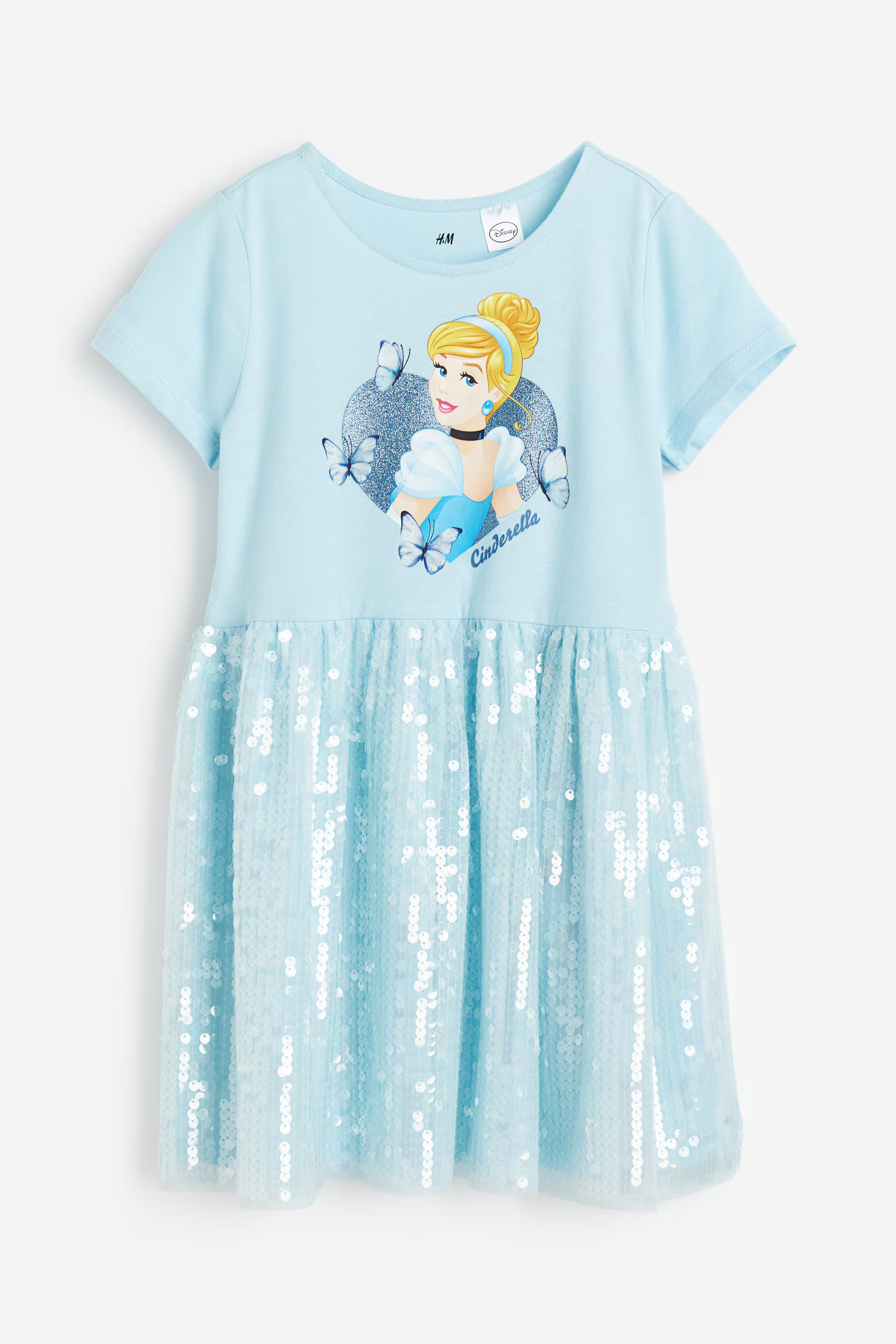 Sequined-skirt Jersey Dress | H&M (US + CA)