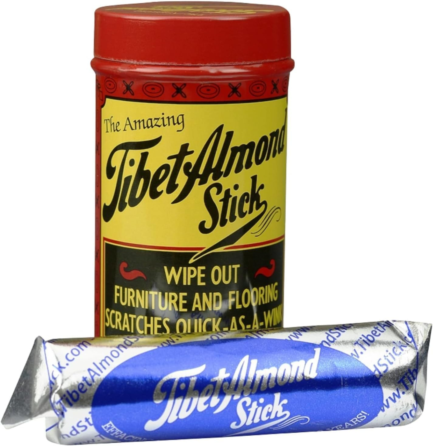 Tibet Almond Stick Scratch Remover - Touch Up and Repair Hardwood, Furniture, Floors Instantly - All-In-One Kit for Restoration of Cabinets, Vinyl, and More - Odorless, Colorless, Non-Toxic | Amazon (US)