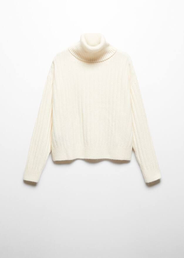 100% cashmere turtleneck sweater -  Women | Mango United Kingdom | MANGO (UK)