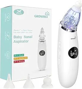 Baby Nasal Aspirator | Baby Nose Sucker | Baby Nose Cleaner, Automatic Booger Sucker for Baby, Re... | Amazon (US)