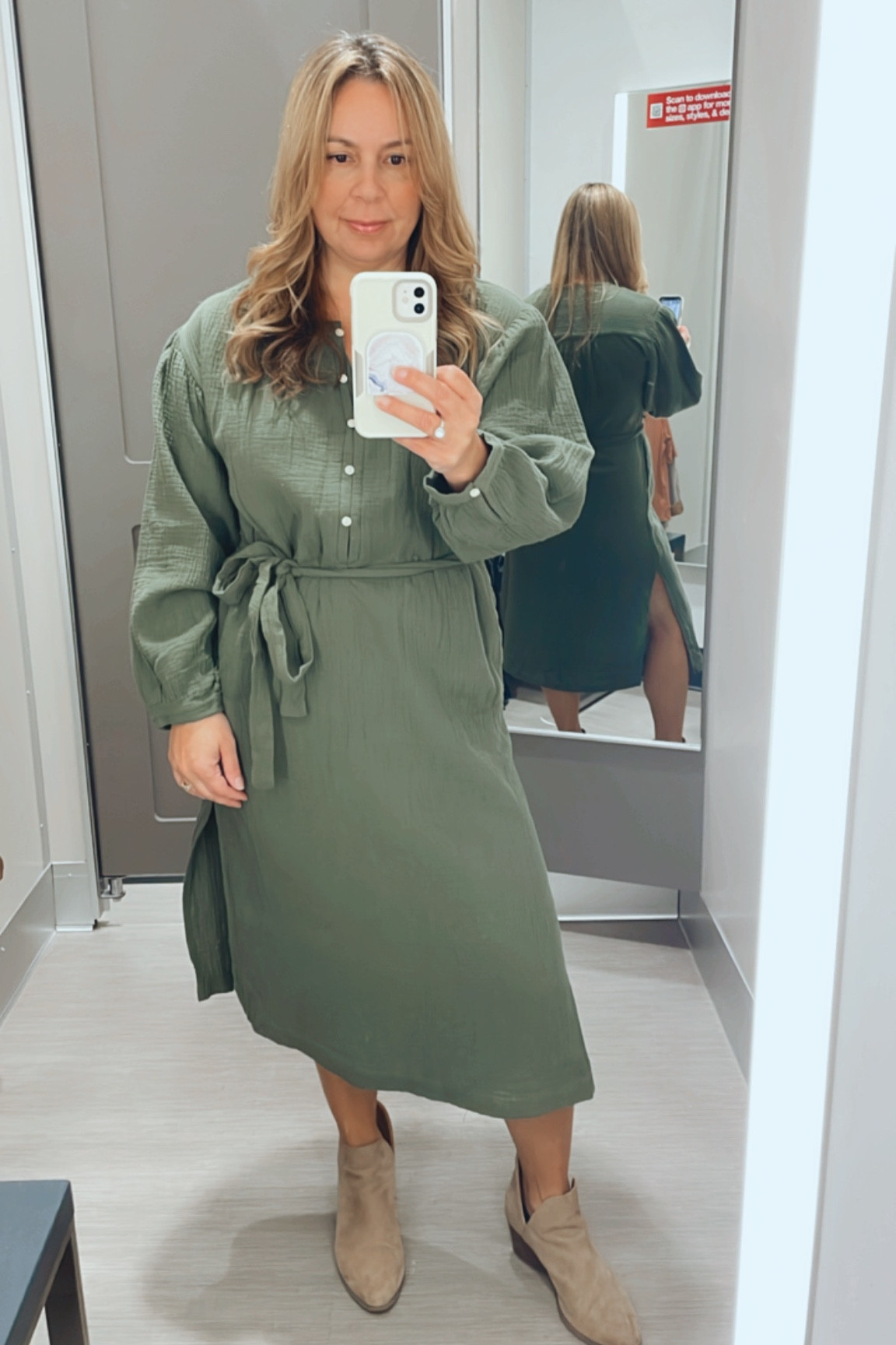 Dress from Target cute for holiday dress or work outfit! I’m wearing a medium






Work wear, midsize fashion, Thanksgiving outfit, holiday outfit 

#LTKHoliday #LTKCyberweek #LTKunder50