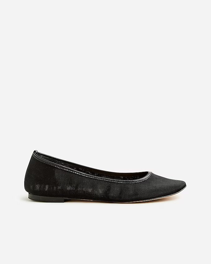 Collection Zoe ballet flats in mesh | J. Crew US