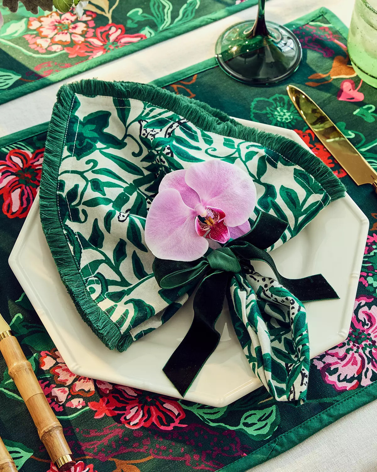 Fringed Dinner Napkins | Lilly Pulitzer