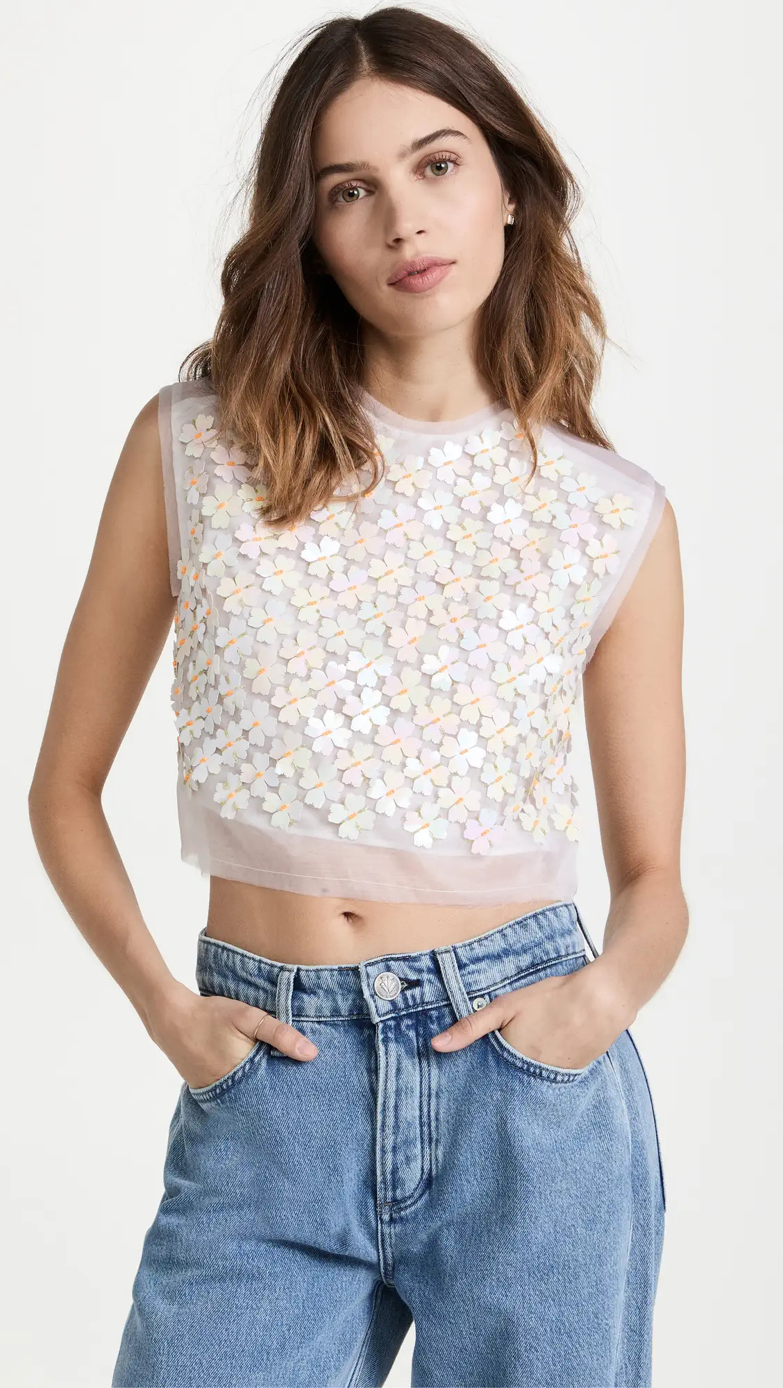 Gazelle Organza Shell Top | Shopbop