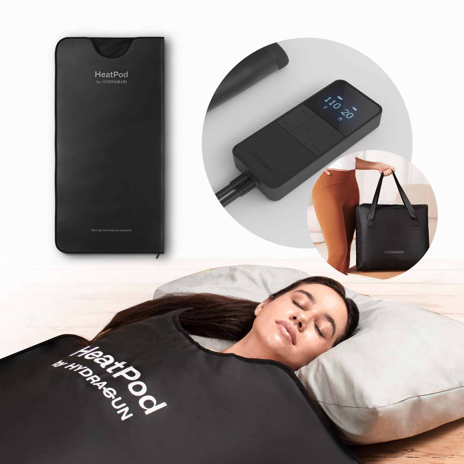 HeatPod Infrared Sauna Blanket for Well-Being and Detox - Relax Your Body & Mind - Personal Sauna... | Amazon (US)