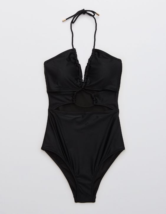 Aerie Cut Out One Piece Swimsuit | American Eagle Outfitters (US & CA)