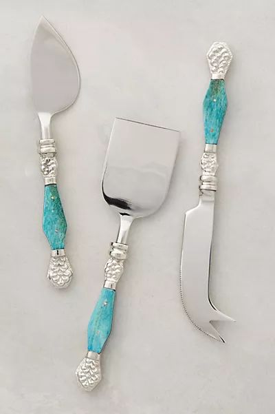 Resplendent Cheese Knives, Set of 3 | Anthropologie (US)