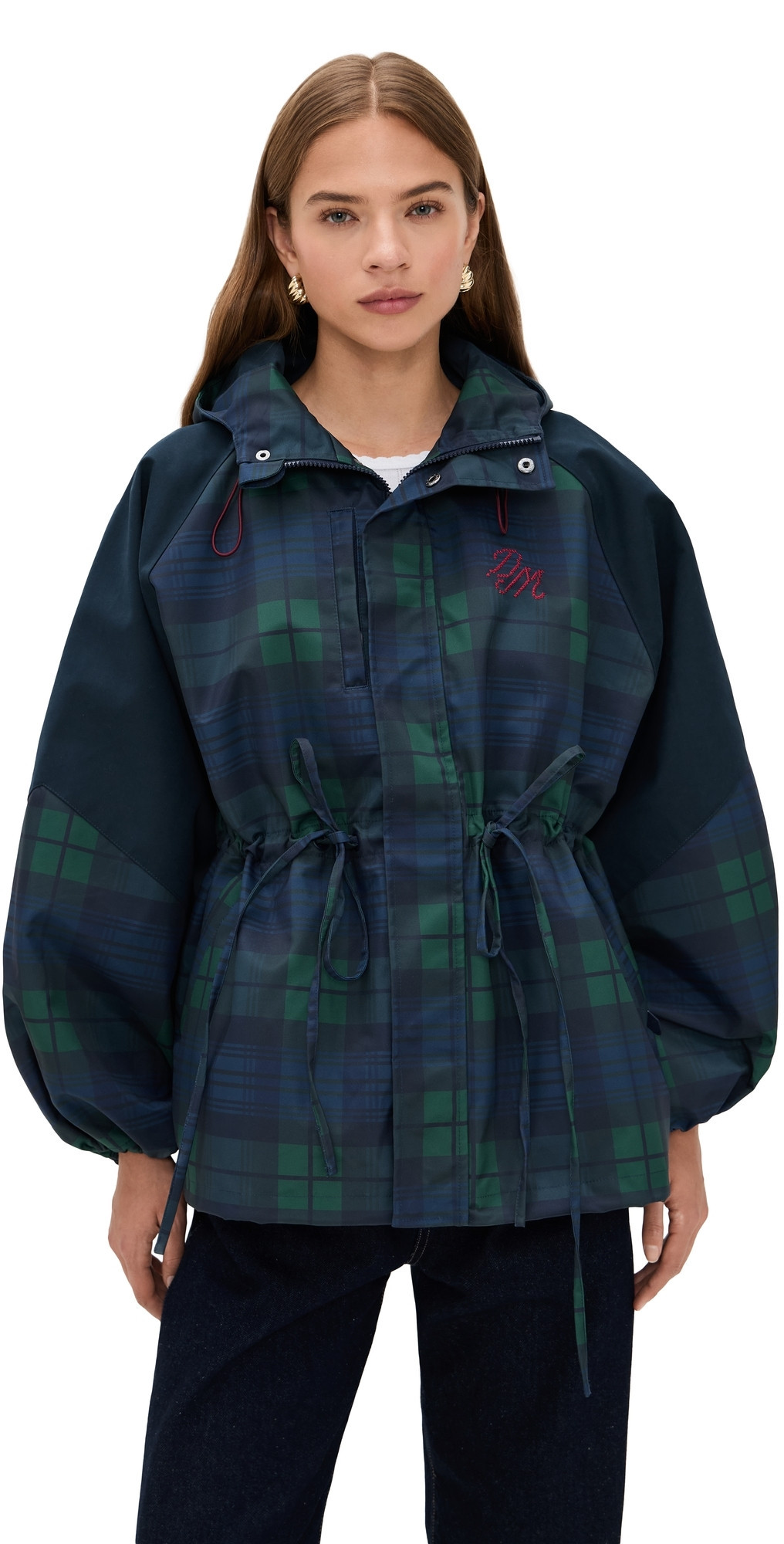 Damson Madder Liu Raincoat Navy 12 | Shopbop