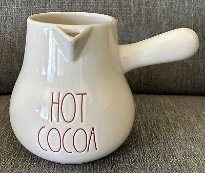 2020 Rae Dunn Christmas Hot Cocoa Pot/Pitcher By Magenta - Red Letters- EUC  | eBay | eBay US