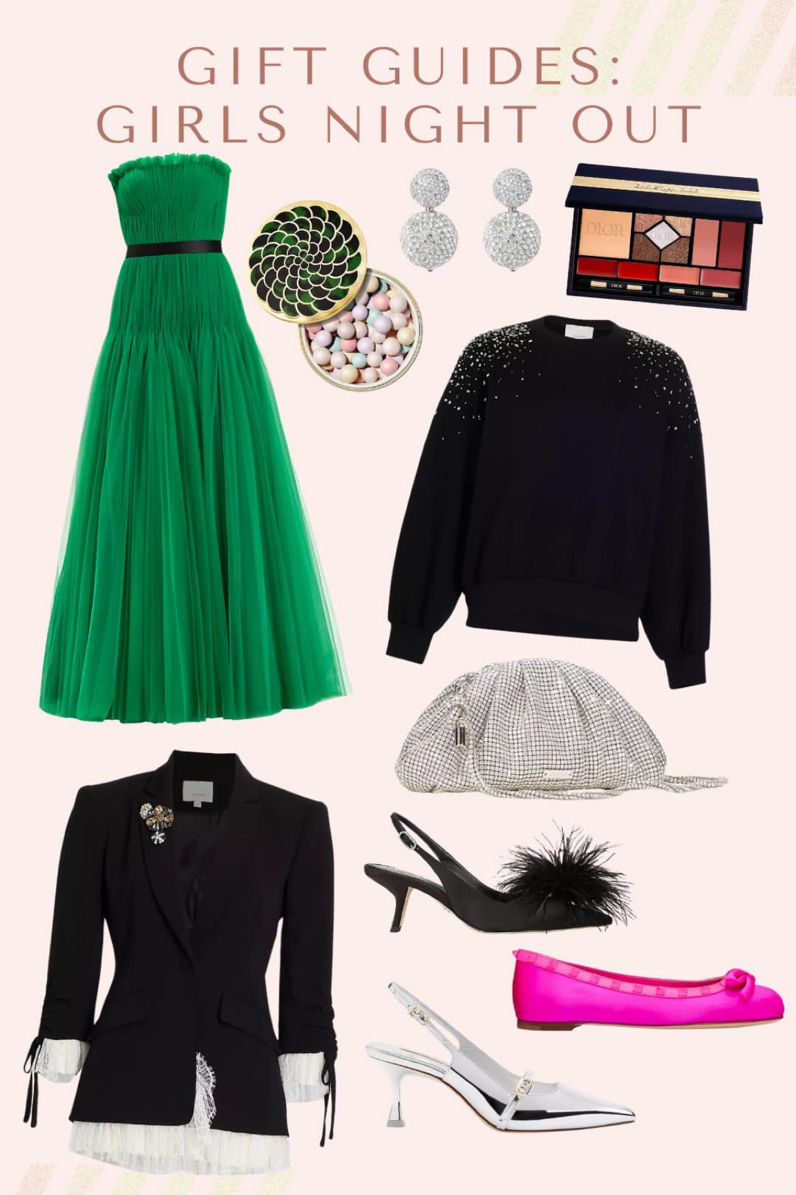 Gift Guide: Girls Night Out 

#LTKHoliday #LTKstyletip #LTKGiftGuide