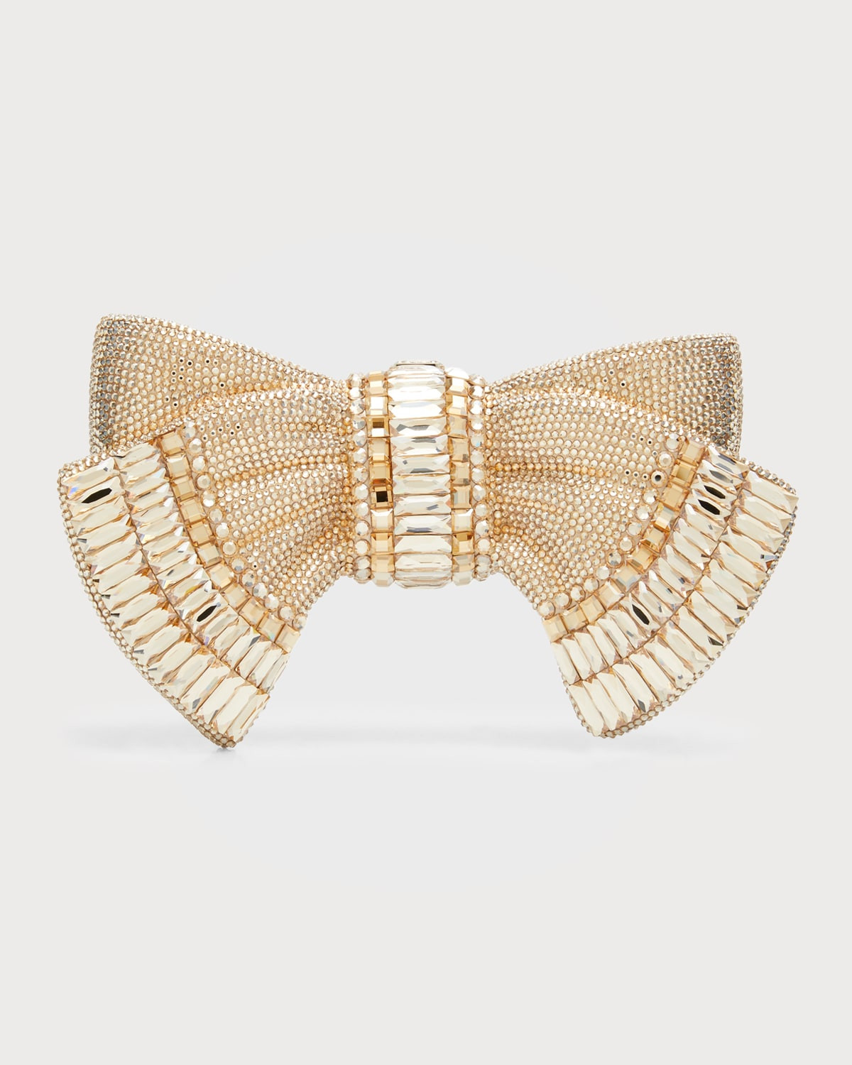 Bow Deco Crystal Minaudiere | Neiman Marcus