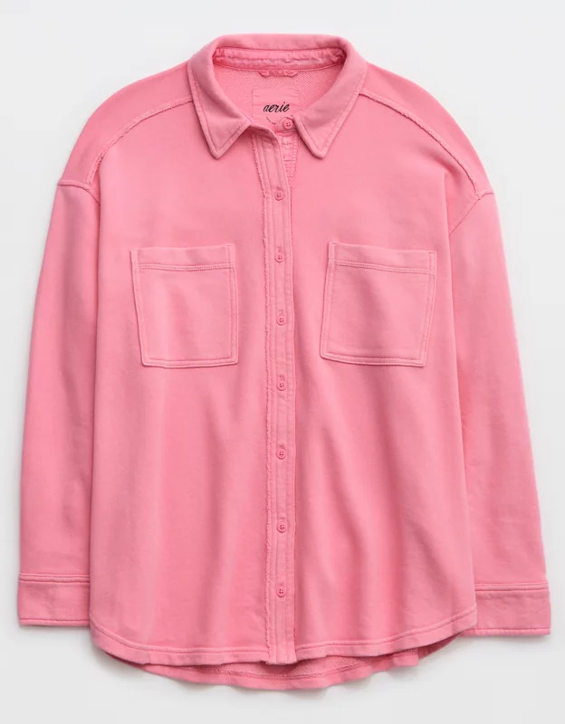 Aerie LumberJane Fleece Shirt | American Eagle Outfitters (US & CA)