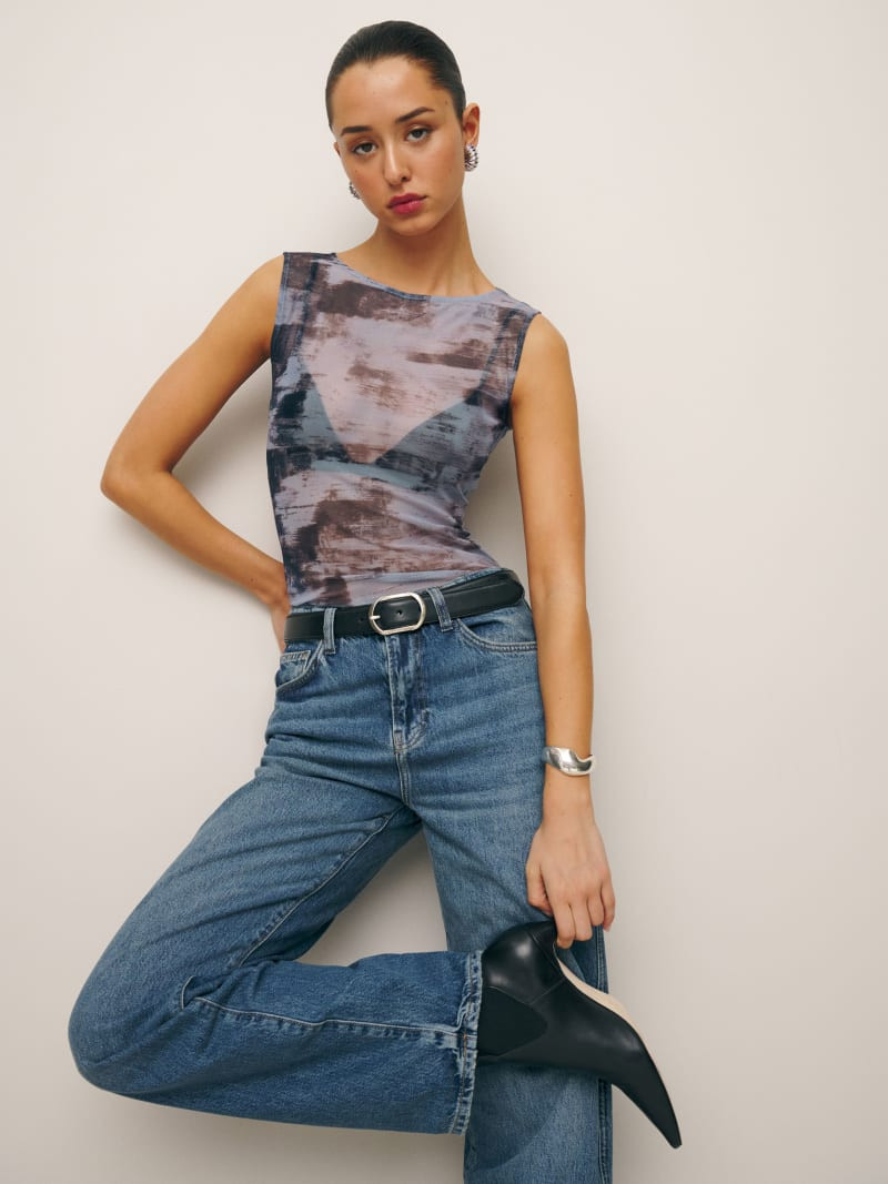 Dusk Knit Top | Reformation (Global)