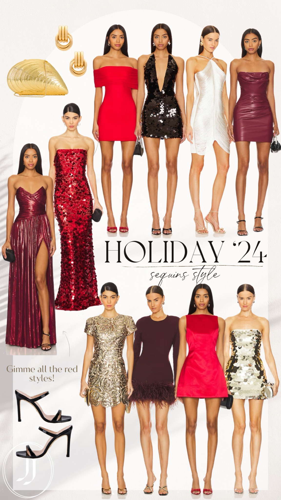 Holiday dresses 
Sequin dresses
Red dress 

#LTKSeasonal #LTKHoliday #LTKCyberWeek