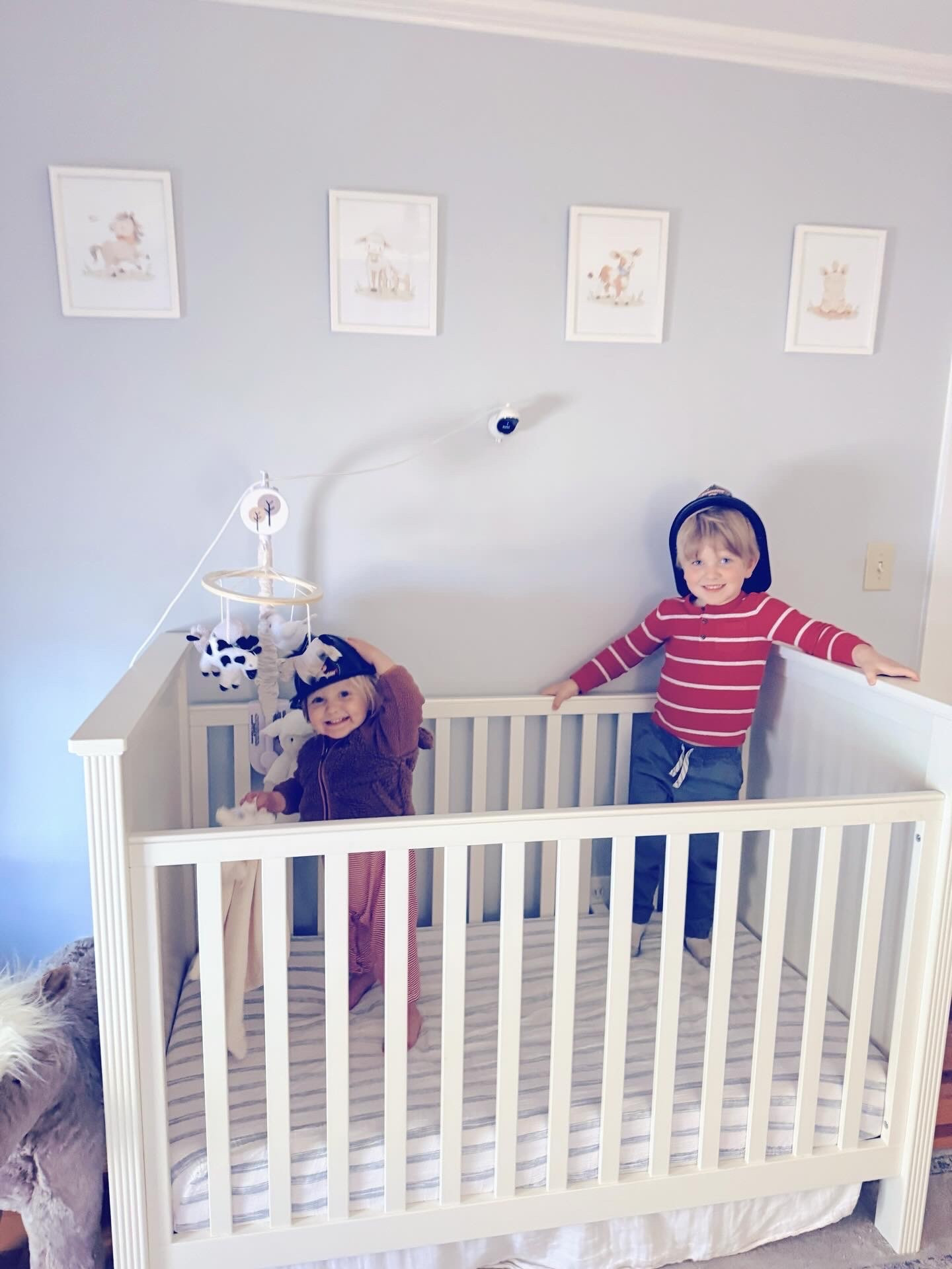 Cuteness alert!!! 🚨🚨 Oh just the most adorable little pair of brother bestie “future firefighters” 👶🏼🧑‍🚒 you ever did see 🤭🥰 proudly wearing their fire chief hats 🚒❤️ from our trip to the fire station yesterday!!! 😍👶🏼❤️👶🏼 #mylittlefiremen #cutenessoverload #babyfirefighters #cutestthingever #myfuturefirefighters #futurefirefighters #firestationfieldtrip #communityhelpersunit #stayathomemama #thesweetestdays #communityhelperspreschoolfun #mommyteacher #bestjobintheworld #thesearethedays 

| Motherhood | Country Living | Homemaker | Chickens | Gardening | Stay at Home Mom | Chasing Dreams | Land and Babies | Raising Country Boys | Farm Sweet Farm | Joyful Motherhood | Faith | Baby and Toddler Days | Boy Mama x 2 | SAHM | These are the Days | Full Hands Fuller Hearts | Homeschool Mama | Homeschool Preschool | Homeschool with Littles | The Good Ol’ Days | Community Helpers Homeschool Preschool Unit | Fireman Preschool Unit Fun | Firestation Fieldtrip

…

#emilysayswes #judsoncarpentermabry #levirhettmabry #familyoffour #mommyblogger #stayathomemommy #boymamax2 #mommyblogger #sahm #novembermemories #LTKHoliday #LTKfamily #LTKToddler @shop.ltk

#LTKFamily #LTKBaby #LTKKids