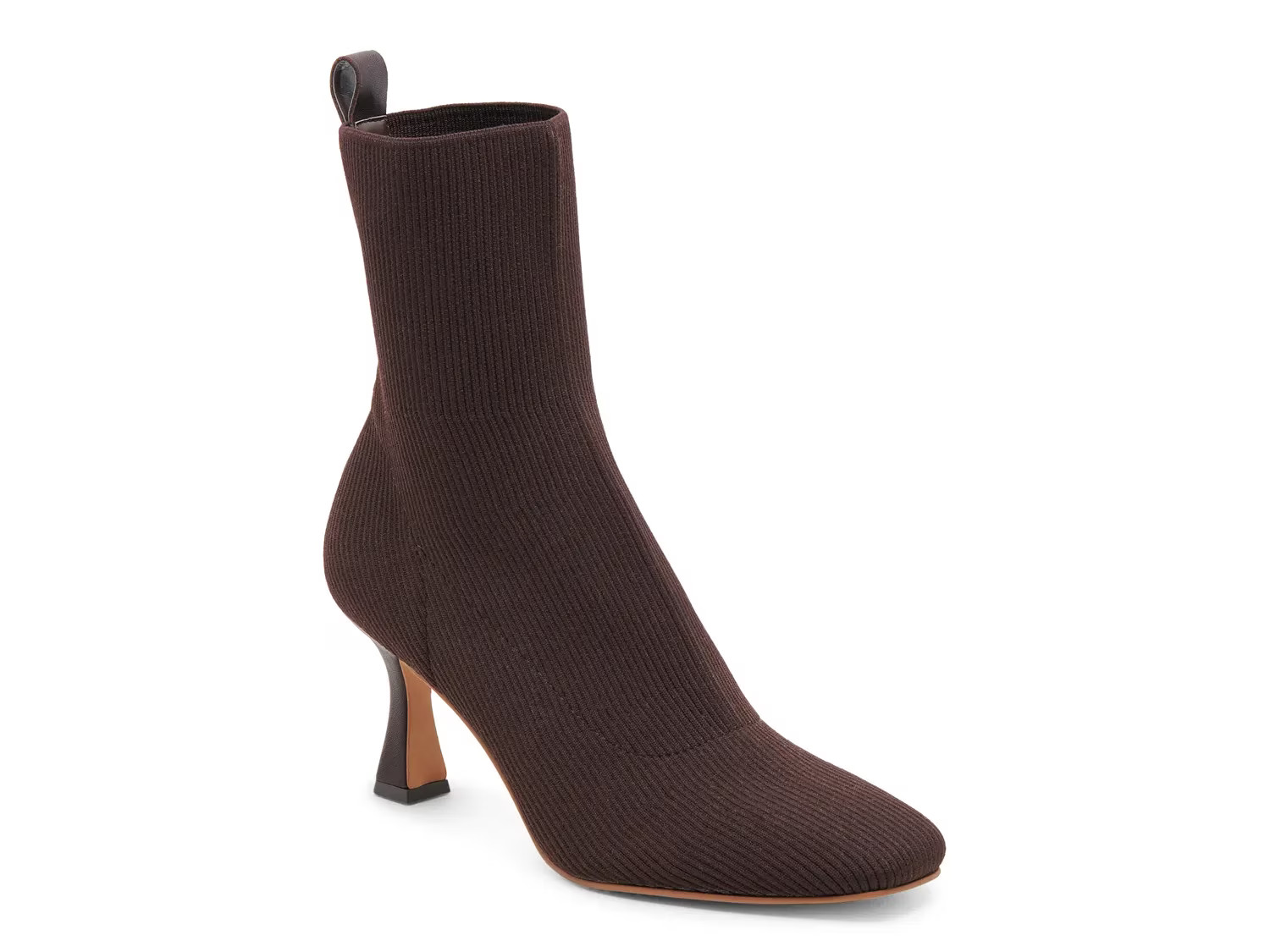 Dolce Vita Glamor Knit Bootie | Women's | Dark Brown | Size 6.5 | Boots | DSW
