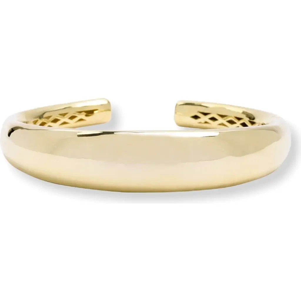 Melinda Maria She's So Smooth Tube Cuff Bracelet in Gold at Nordstrom | Nordstrom