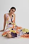 Maeve Floral Wrap Maxi Dress | Anthropologie (US)