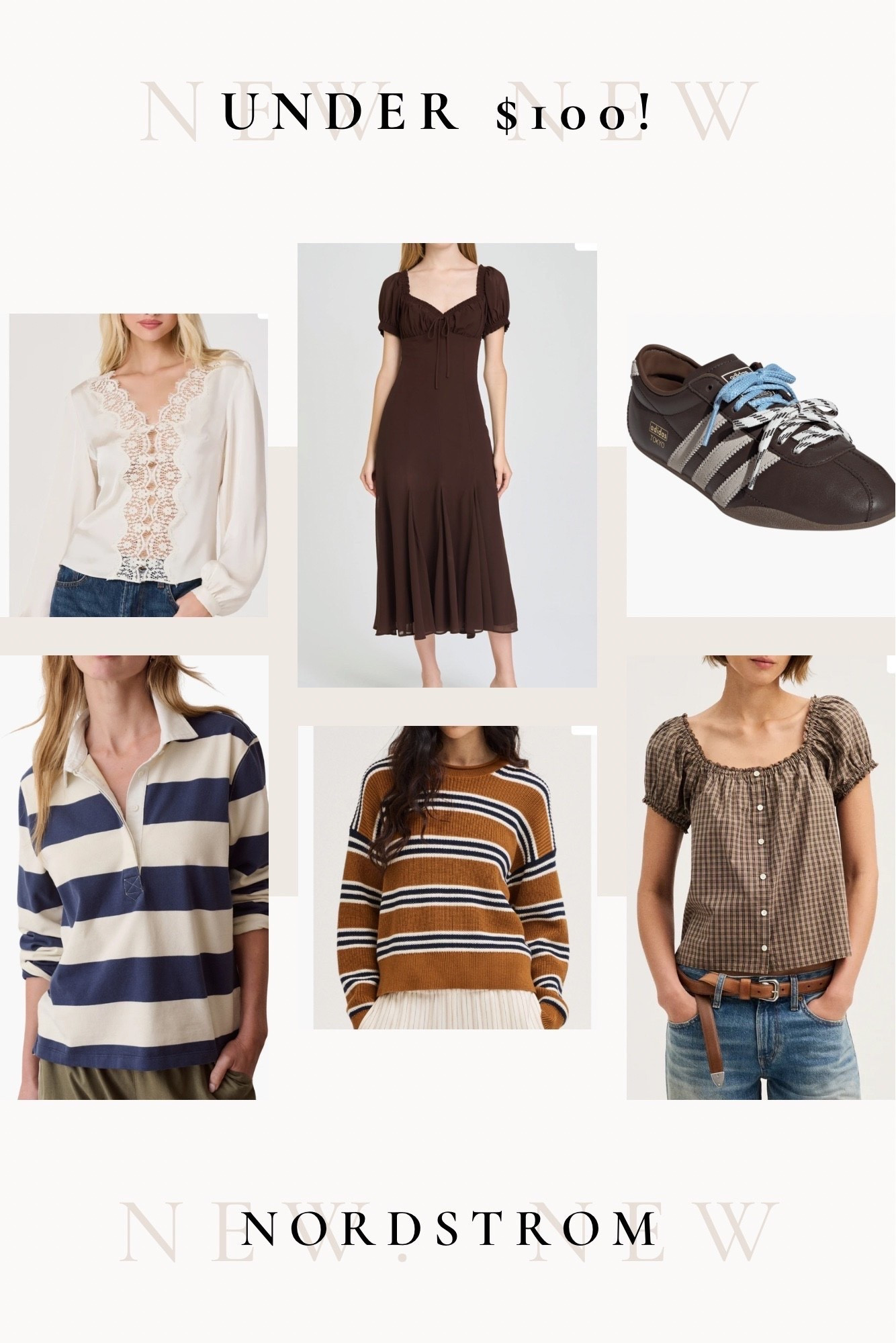 Nordstrom new arrivals 
Fall dresses, stripes, rugby

#LTKSeasonal