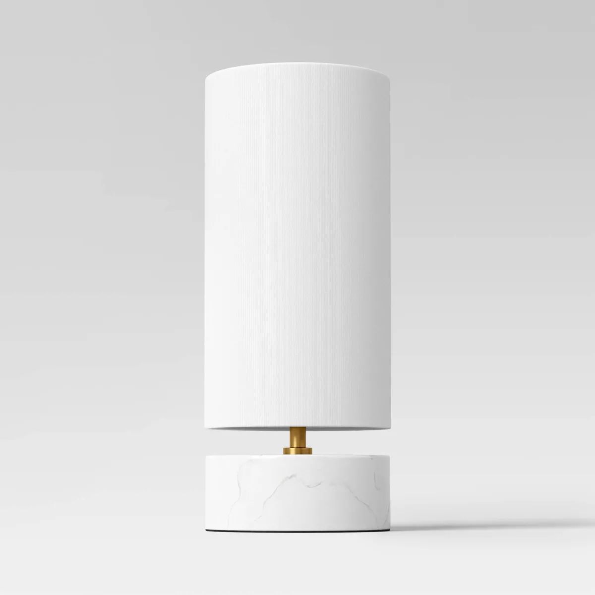 Faux Marble Mini Table Lamp White - Threshold™ | Target