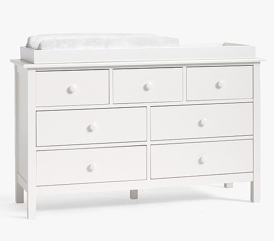 Kendall Extra-Wide Dresser &amp; Topper Set (55") | Pottery Barn Kids