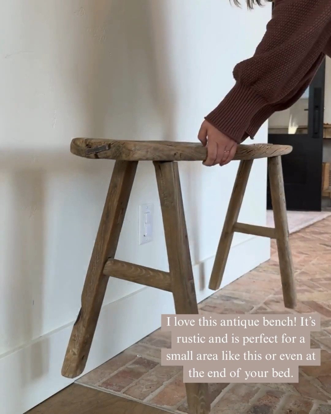 I love this antique bench! It's rustic and is perfect for a small area like this or even at the end of your bed ☺️ 


Follow my shop @rushtonhome on the @shop.LTK app to shop this post and get my exclusive app-only content! Don’t forget to turn on post notifications using the 🔔 to get first dibs!

Follow @rushtonhome on Instagram and Pinterest for more home decor inspiration and affordable home finds!

Are you looking for anything home related? You’re in the right place! At Rushton Home, I do: home decor, living room, bedroom, affordable, walmart, target, amazon, wayfair, new arrivals, winter decor, spring decor, fall decor, fall finds, summer decor, home decor refresh, studio mcgee x target, hearth and hand, magnolia, holiday decor, seasonal decor, dining room decor, bedroom decor, living room decor, affordable home decor, furniture, weekend deals, sale, on sale, pottery barn, kirklands, west elm, bench, foyer table, faux florals, rugs, couches, sofa, sectional, dresser, nightstand, night stand, end tables, lamps, art, wall art, etsy, pillows, blanket, interior design, interior styling, bedding, side tables, bed frame, tray, side table, throw pillows, look for less, designer dupe, budget decor, bar stools, counter stools, vase, ceramic pottery, budget, budget friendly, coffee table, dining chairs, cane, rattan, wood, white wash, rustic amazon home, arch, brass hardware, gold hardware, vintage, antique, european inspired, french country, back in stock

#LTKSaleAlert #LTKHome