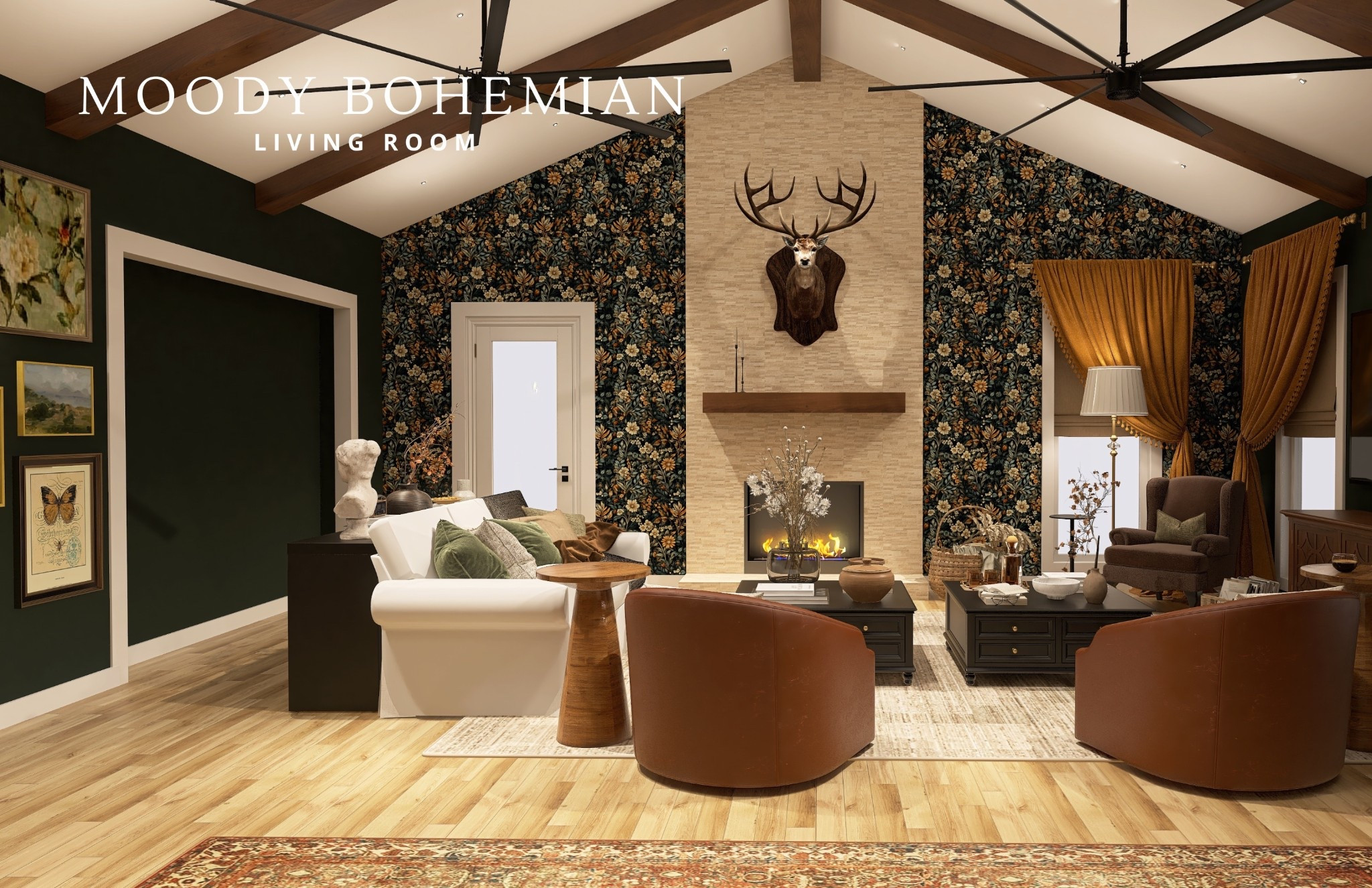 Designed by Jake
Moody Bohemian Living Room 

#LTKHome #LTKmomlife #LTKSeasonal