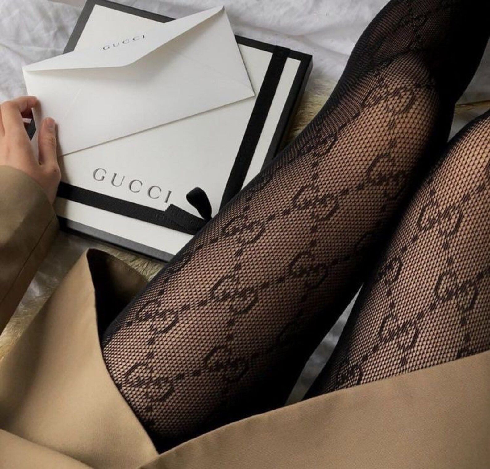 GG Tights | Stockings | Pantyhose | Double CC Tights | Etsy (US)