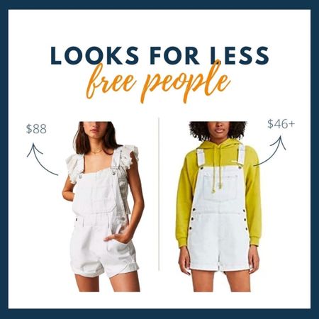 We’ve finally found the perfect lookalike for the super popular Free People Ziggy Shortalls!!! 😍😍 Collin says they’re her new favorite, feel just like Free People’s and she loves the relaxed fit. 🤩🤩 Even better they come in 5 different washes! 🙌🏼

#LTKunder50 #LTKstyletip #LTKSeasonal