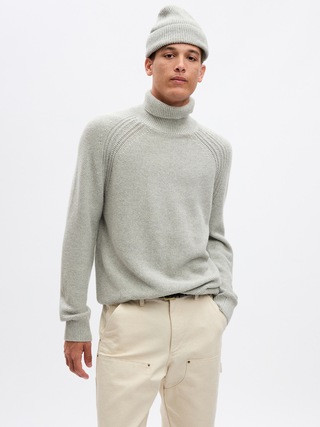 Seed-Stitch Turtleneck Sweater | Gap (US)