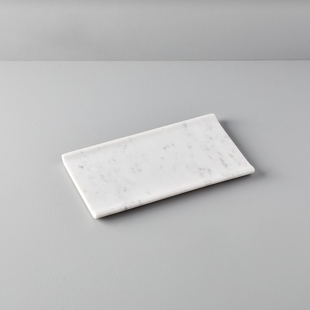 Foundations White Marble Trays | West Elm (US)
