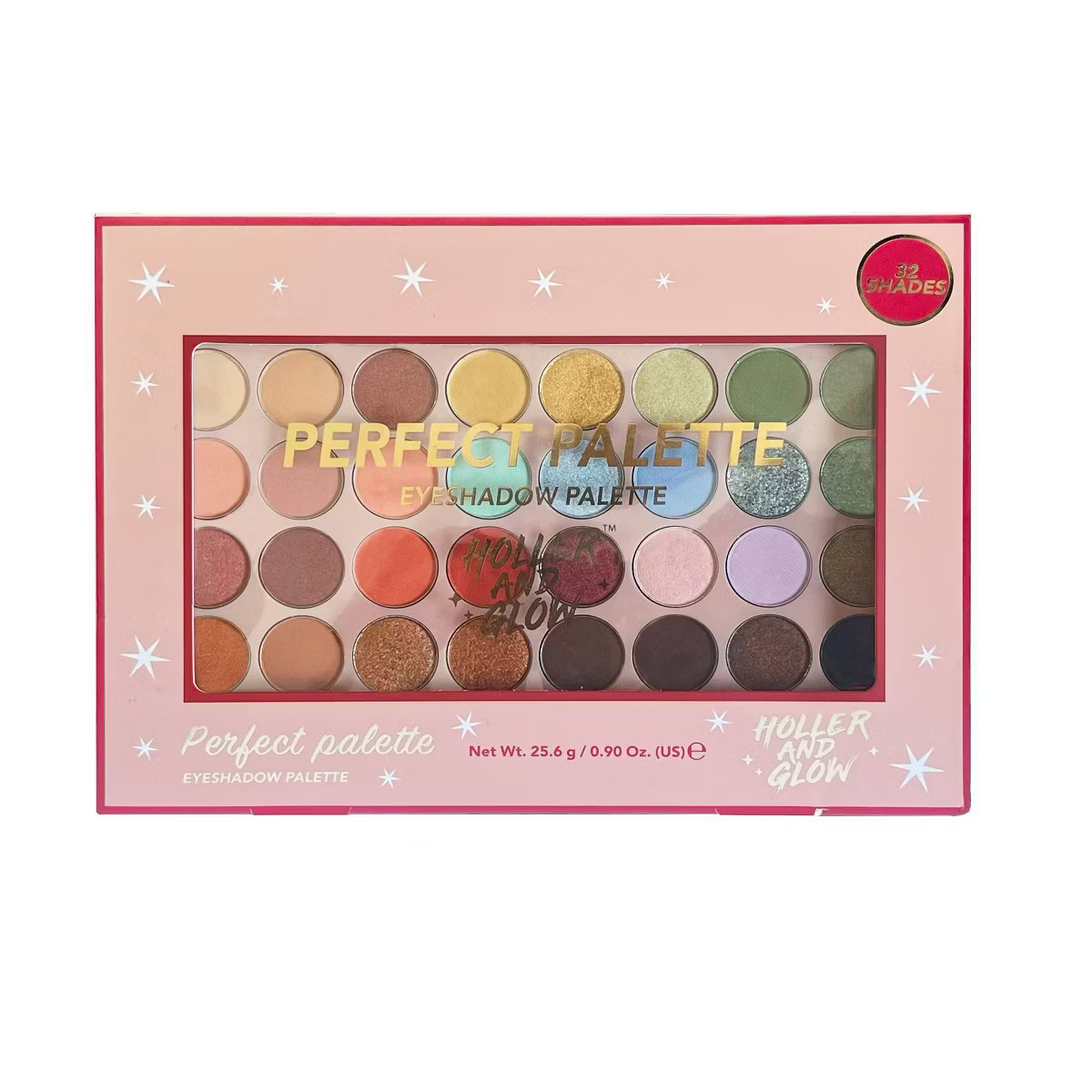 Holler and Glow Perfect Eyeshadow Palette Gift Set - 32ct | Target
