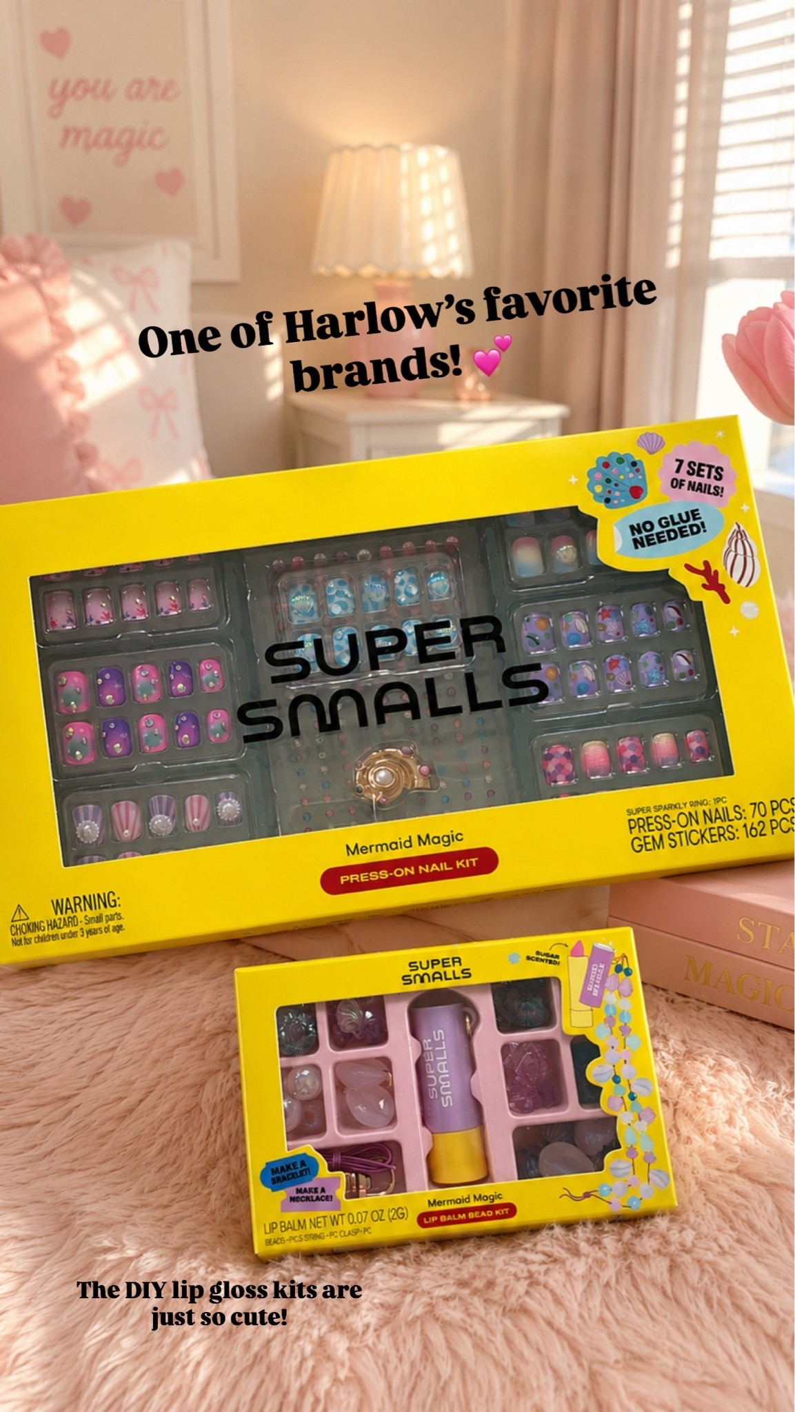 If you have a little girl — @supersmalls has the CUTEST press on nails & diy kits! 💕

#LTKgrwm #LTKmomlife #LTKKids