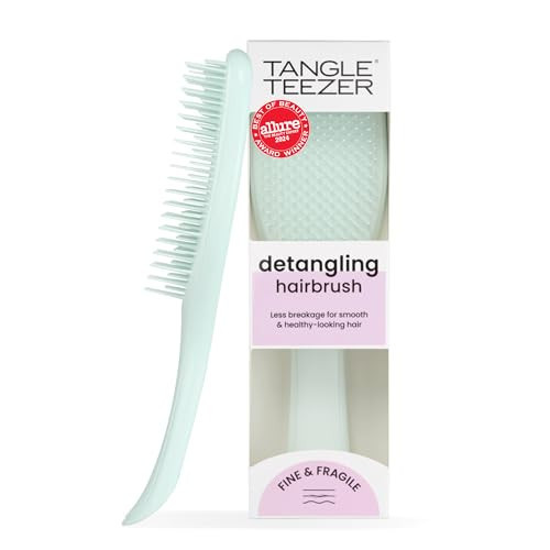 Tangle Teezer Fine & Fragile Ultimate Detangler Brush, Dry & Wet Hair Brush to Detangle & Reduce Breakage, Ice Blue | Amazon (US)