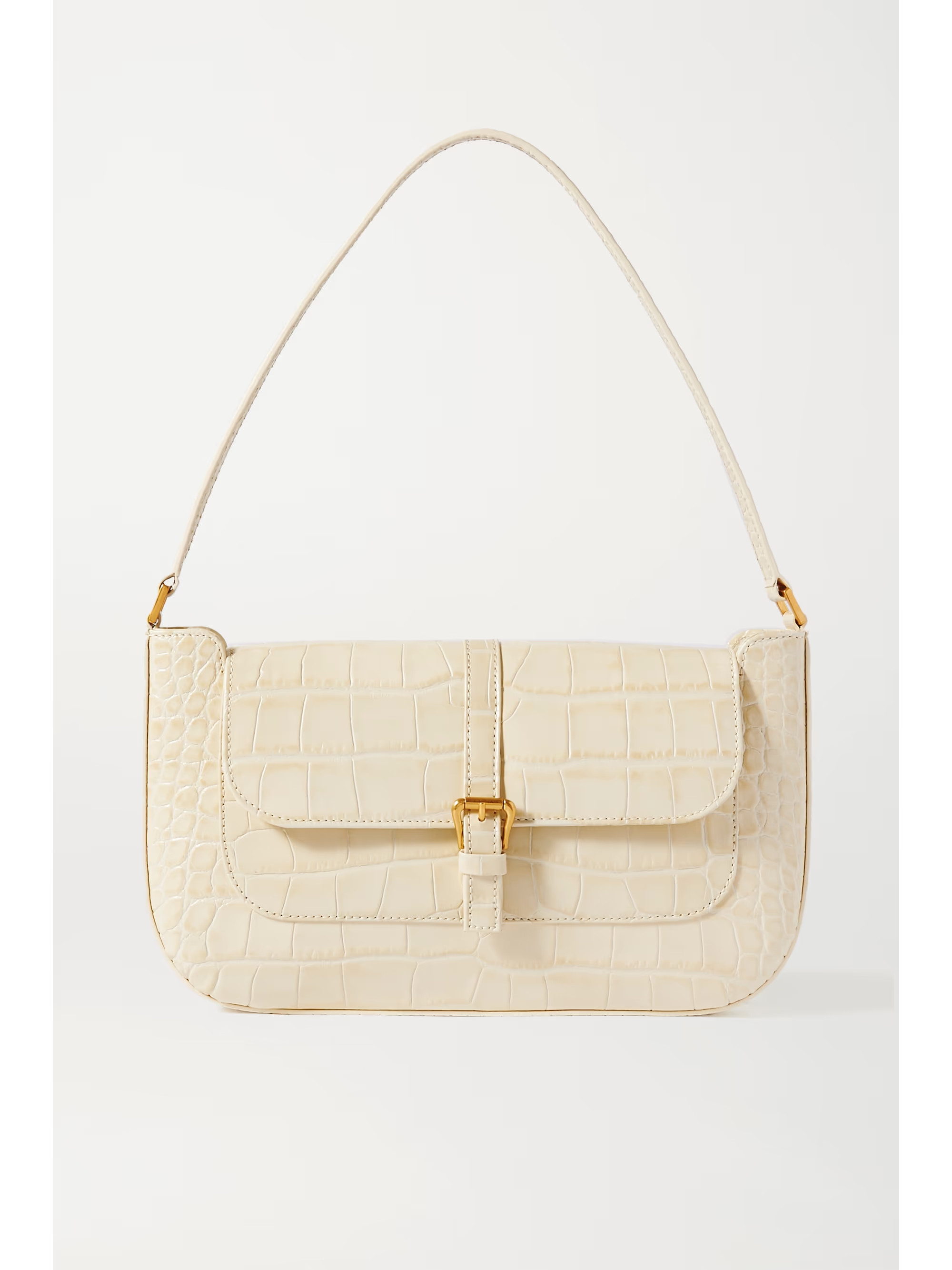 Miranda croc-effect leather shoulder bag | NET-A-PORTER (US)