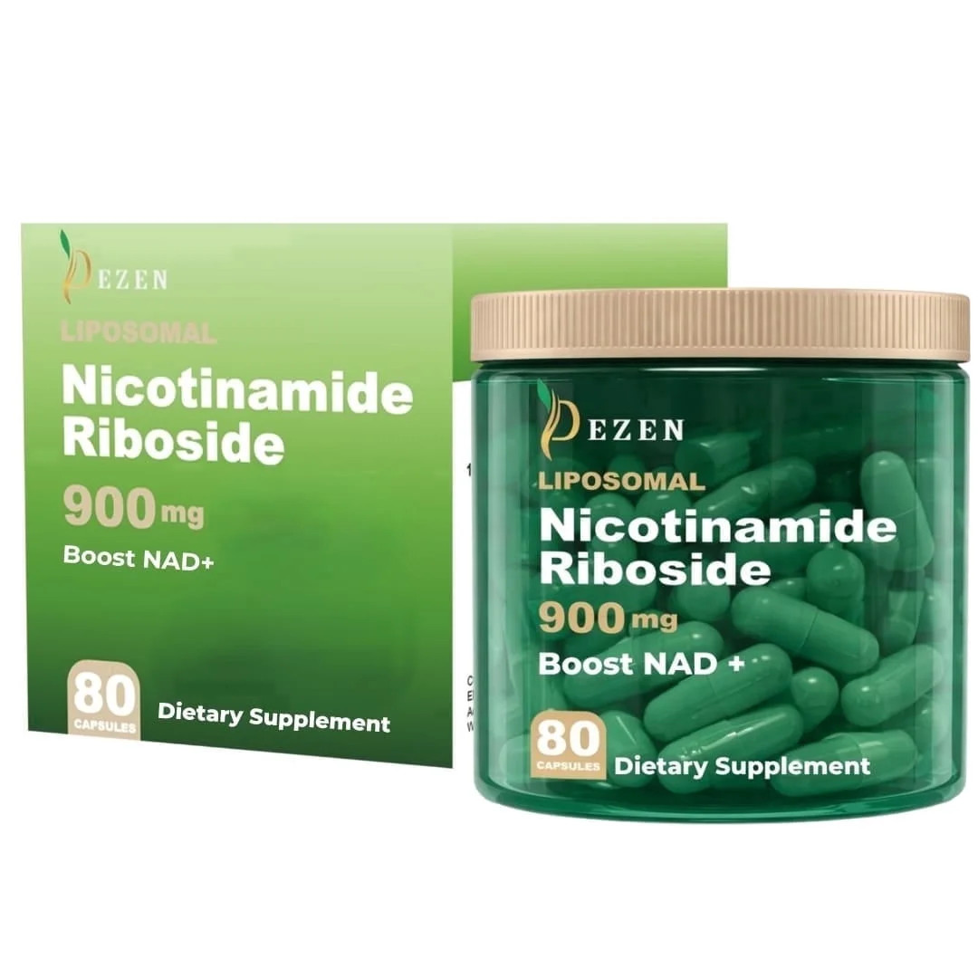 NAD+ Liposomal Nicotinamide Riboside – Dietary Supplement for Cellular Energy Support - 80 Caps... | Walmart (US)