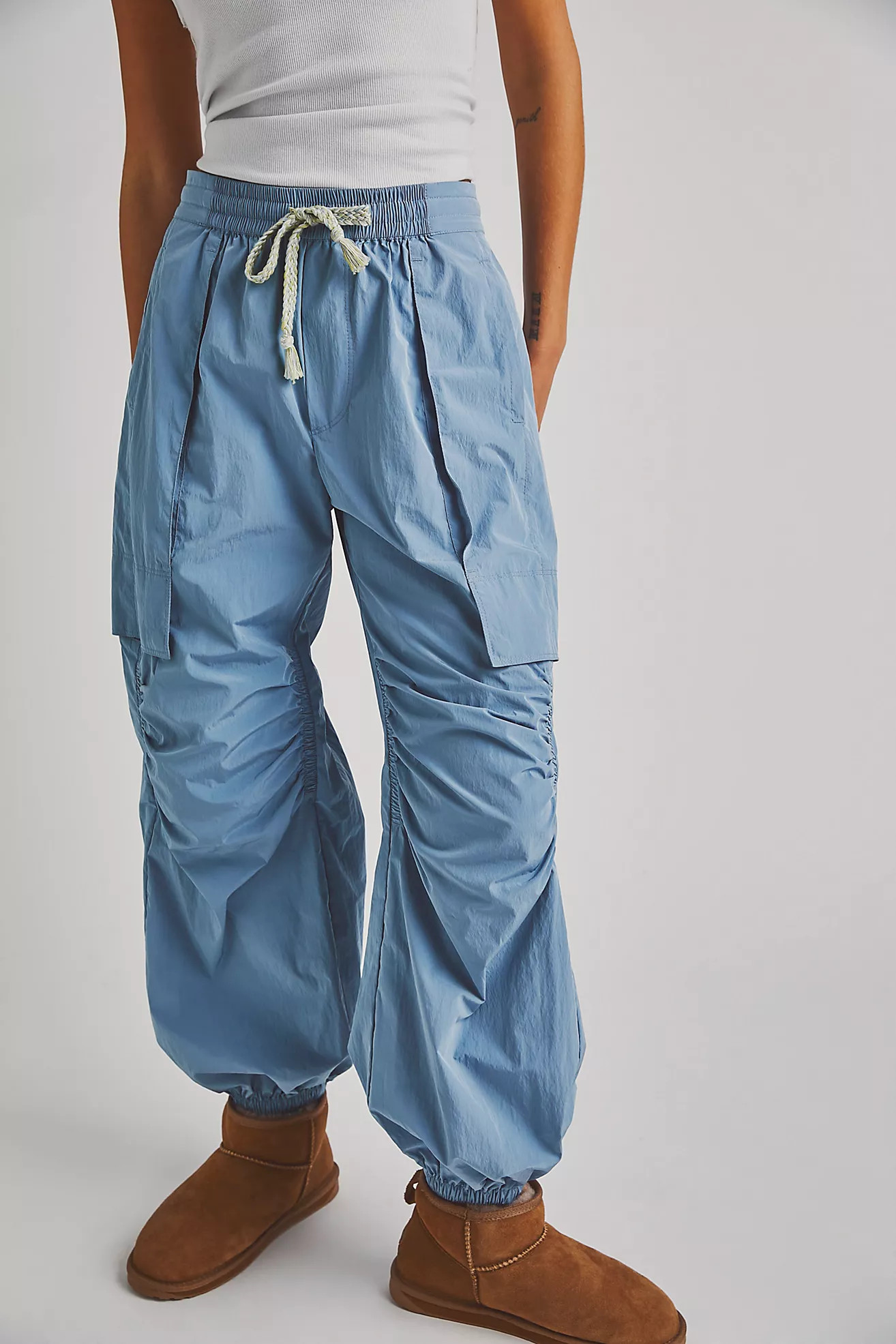 Nylon Cargo Pants | Free People (Global - UK&FR Excluded)