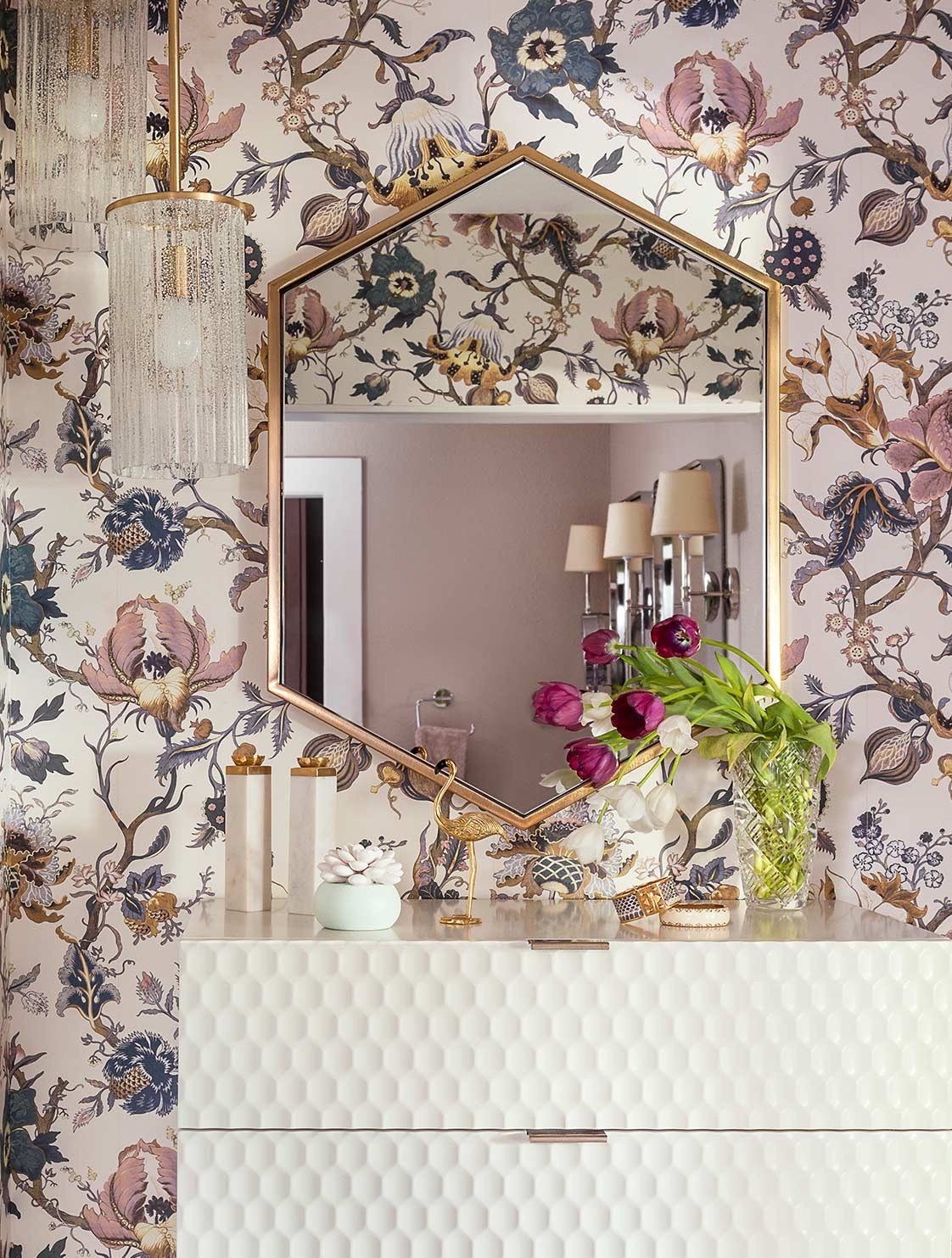 Refresh your powder room with a bold, exciting new design! Shop everything from vanities, wallpaper, lighting, and decor and make the most out of your smallest spaces! 

#LTKHome #LTKSummerEdit