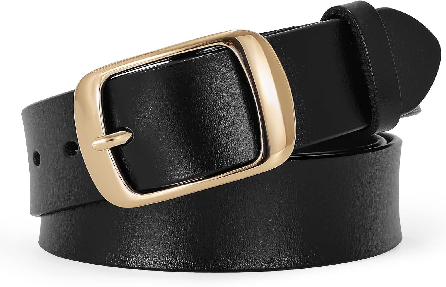 Fashion Leather Belts for Women SUOSDEY Women Belts for Jeans Dresses Pants with Classic Pin Buck... | Amazon (CA)