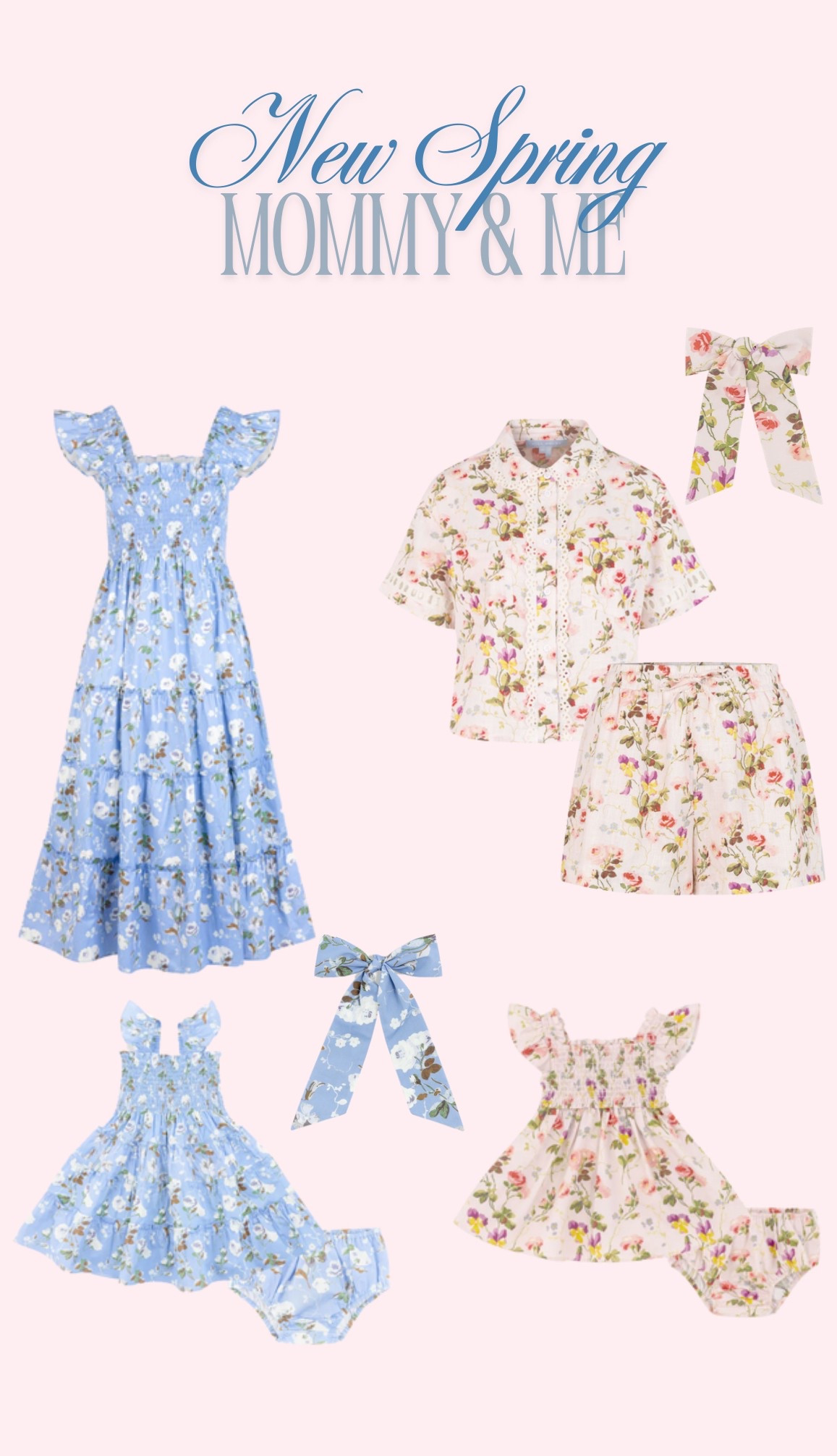 New spring mommy and me dresses and sets! Would be such pretty Easter outfits! 

#LTKBaby #LTKStyleTip #LTKSeasonal