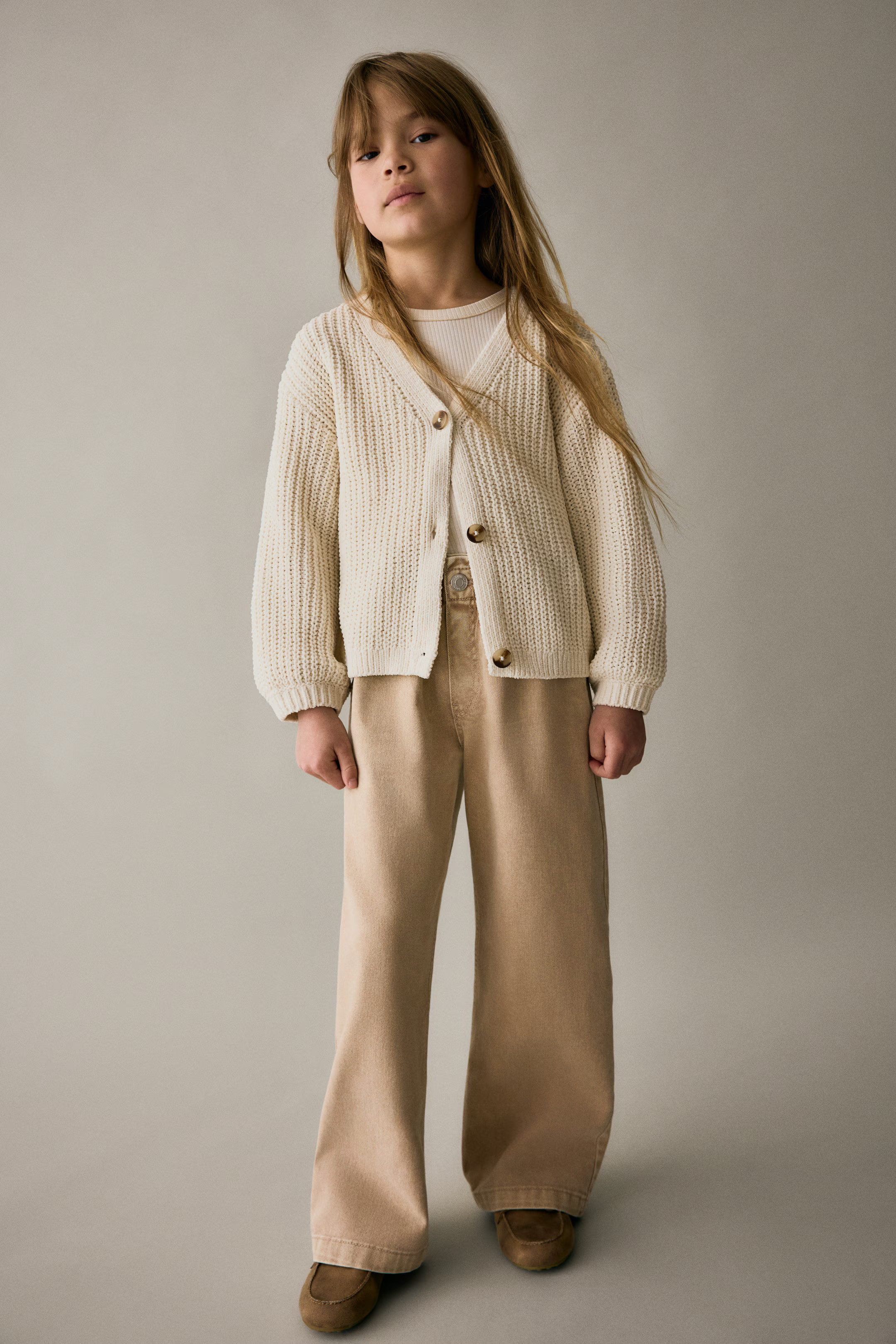 Wide Leg paper bag jeans | H&M (UK, MY, IN, SG, PH, TW, HK)