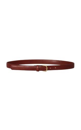 Slim Leather Belt | Moda Operandi (Global)