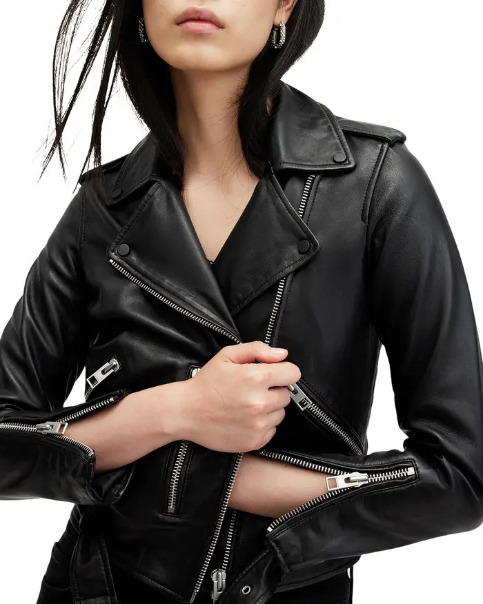 Balfern Leather Biker Jacket | Nordstrom