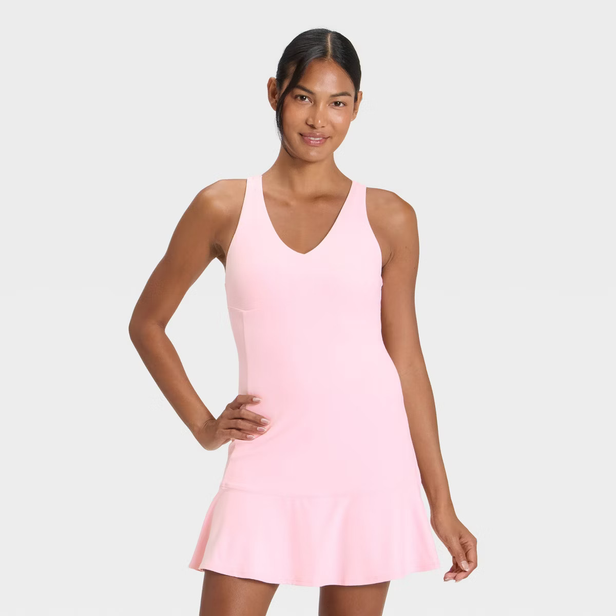 Women's Everyday Soft Ruffle Dress - All In Motion™ | Target