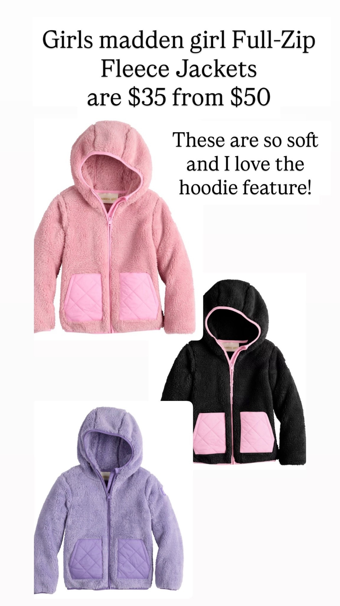 Full zip fleece jackets for kids

#LTKKids
