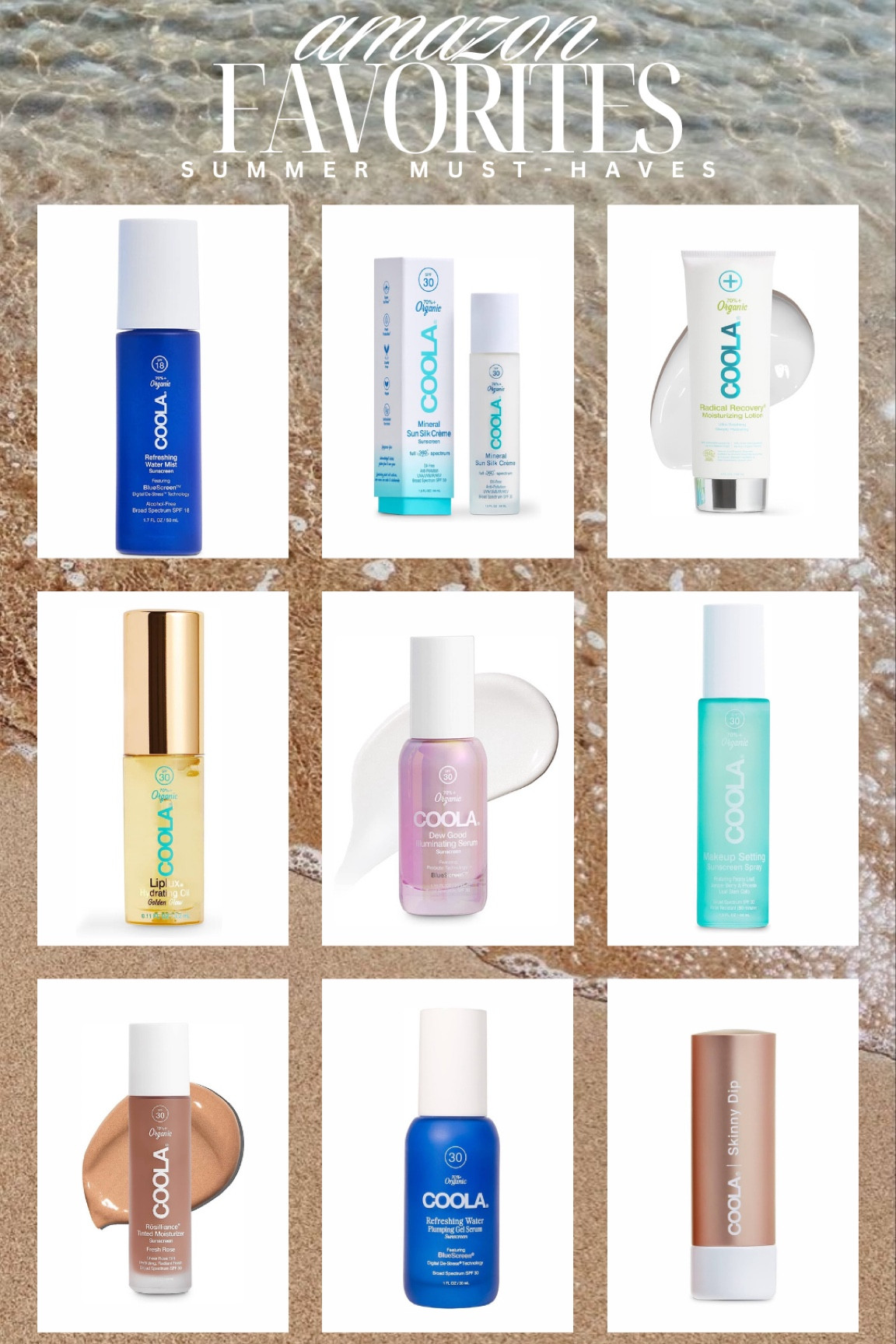 Shop these summer must haves From Coola on Amazon beauty! Scroll down to shop! Xo! 

#LTKStyleTip #LTKBeauty #LTKSeasonal