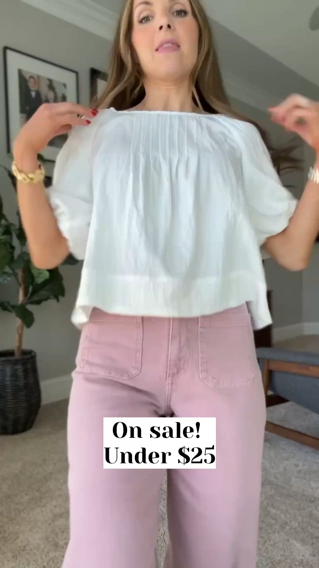 @Target top on sale! A great elevated basic! I recommend sizing down

#LTKgrwm #LTKSaleAlert