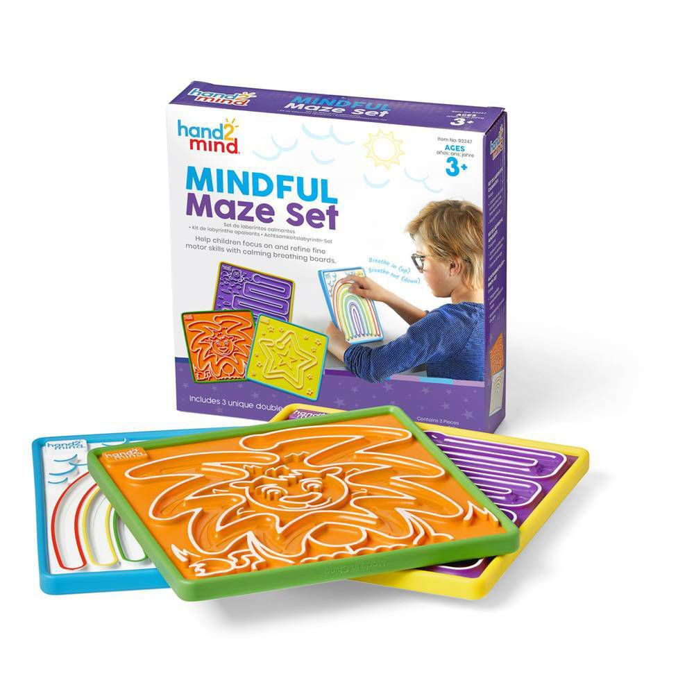 3pc Mindful Maze Boards - Hand2Mind | Target