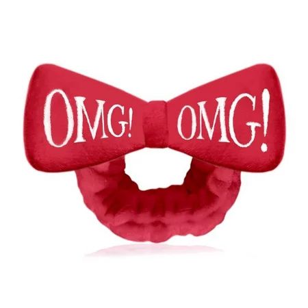 Double Dare OMG OMG! Mega Hair Face Wash Head Band - Red | Walmart (US)