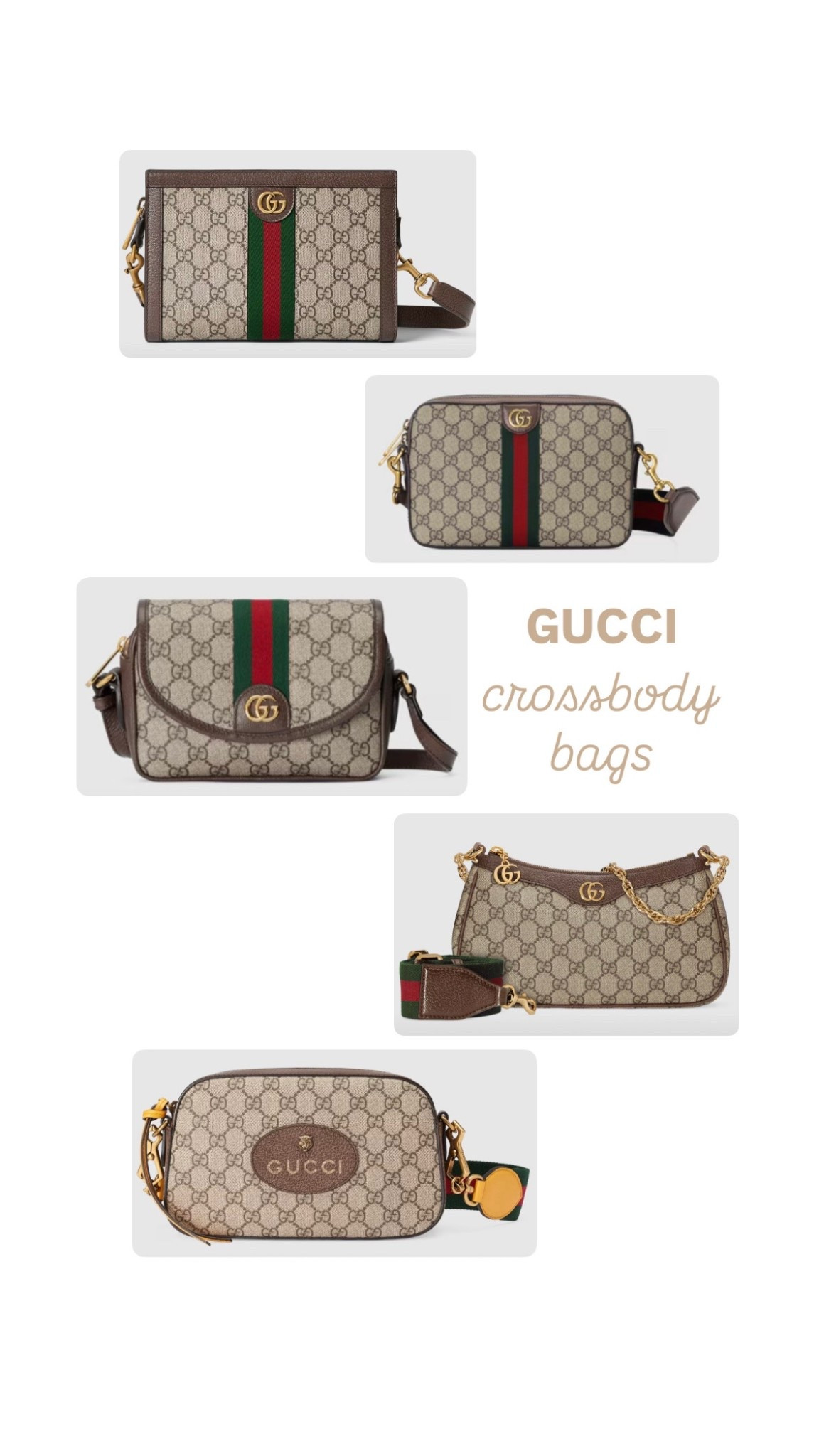 Gucci crossbody bags